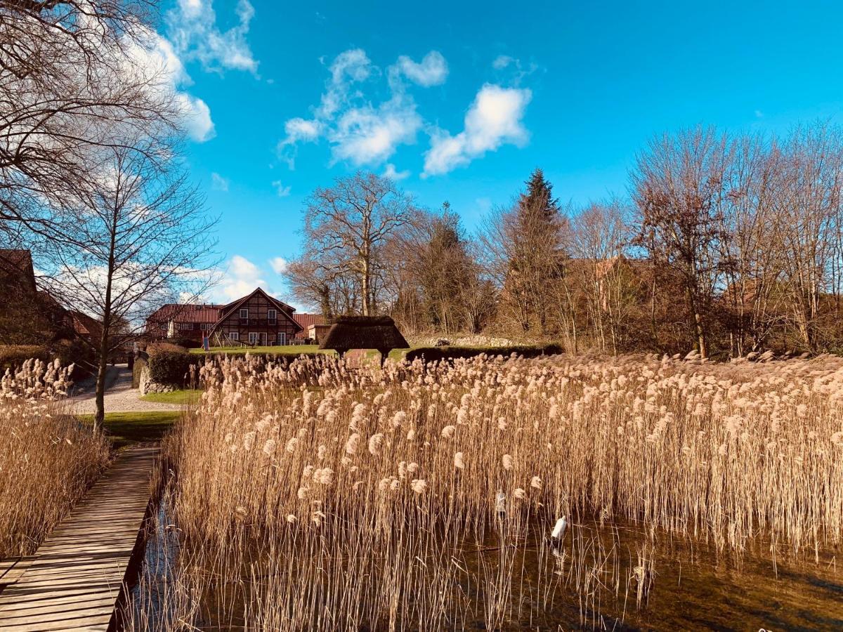 Fischhaus am Schaalsee Zarrentin am Schaalsee Buitenkant foto